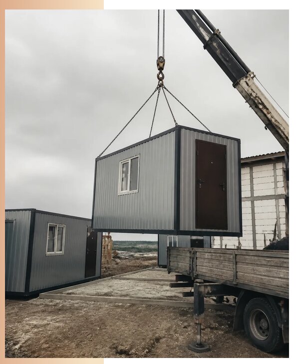Аренда бытовок с доставкой в Лыткарине по доступной цене